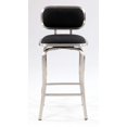 thumbnail image 1 of Chintaly Tabouret de Comptoir Pivotant 1192-CS-BLK, 1 of 3