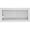White, variant on Imperial 4-inch x 10-inch White Steel Painted Louvered, Floor Register & Vent, Rectangular