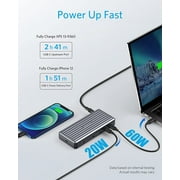 Anker USB C Docking Station, PowerExpand 9-in-1 USB-C PD Dock, 60W Charging for Laptop