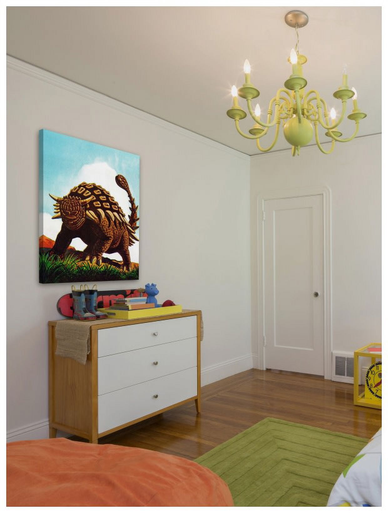 Marmont Hill "Ankylosaurid" by Curtis Painting Print on Canvas