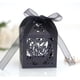 thumbnail image 1 of 50 piezas Cajas de regalo de agradecimiento Cajas de favor de banquete de boda Cajas de dulces de encaje para boda Baby Shower Decoraciones de fiesta de cumpleaños con cintas, 1 of 2