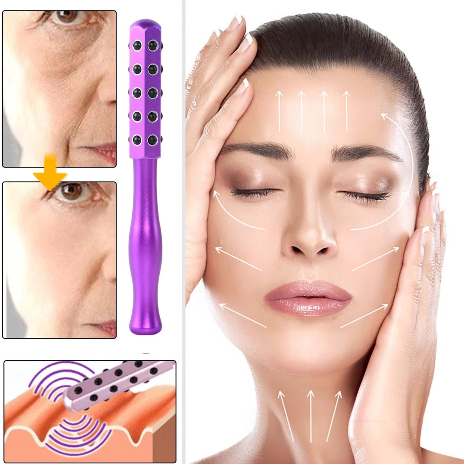 Face Lift Pro Beauty Roller, Elarique Beauty Roller, Facial Massage Tool for Lifting and Skin Care, Germanium Stone Face Roller for Up Lifting and Skin CareS,1PC