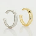 thumbnail image 6 of Anygolds 14K real solid Gold Thick Ear Cuff No Piercing Cartilage Helix -White Gold, 6 of 10