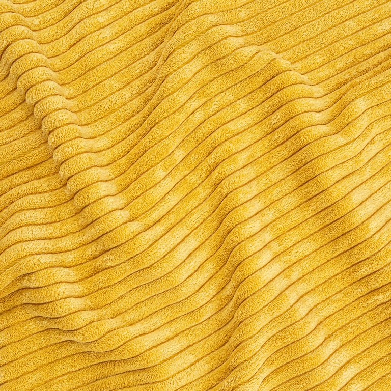 Sweet Jojo Designs Corduroy Mustard Yellow Body Pillow Cover Case 54x20 Pillow Not Included