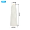 thumbnail image 2 of Uxcell Flower Vases, 5pcs Stylish Flower Vases for Bouquet PE Flower Vase Decorative for Home Centerpiece, White, 2 of 7