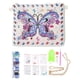 thumbnail image 2 of Bolso Con Pintura De Diamantes De Imitación, Exquisito Patrón De Mariposas, Bolsos Con Pintura De Diamantes De Imitación, Bricolaje Ecológico Para Mujeres Para El Hogar, 2 of 7
