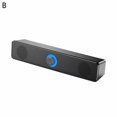 thumbnail image 2 of SUSUchens - Altavoz Bluetooth 5.0 compatible con barra de sonido estéreo universal con cable envolvente para PC, estilo B, 2 of 8