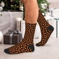 thumbnail image 7 of Rocae Halloween Bat for Adult Socks Casual Athletic Stretchy Loose Socks for Women Men Non-Slip Middle Tube Socks, 7 of 7