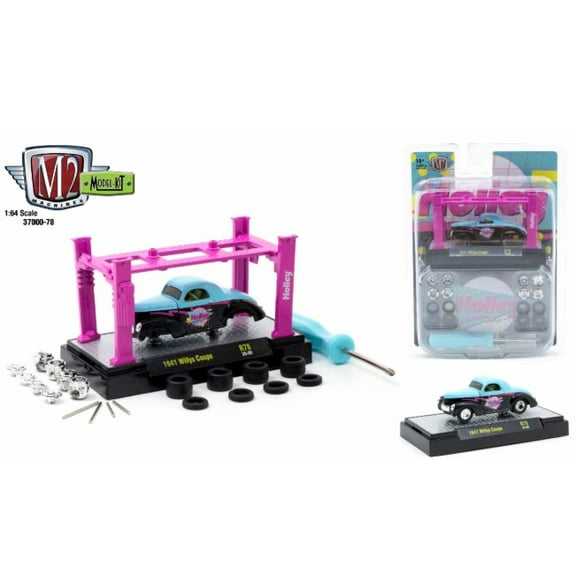 M2 Machines 1:64 Model Kit Release 78 1941 Willys Coupe