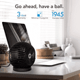 thumbnail image 6 of Vornado SPHERE Multi-Directional Desk Fan, Personal Fan for Home and Office, 2 Speed Settings, Black, 6 of 6