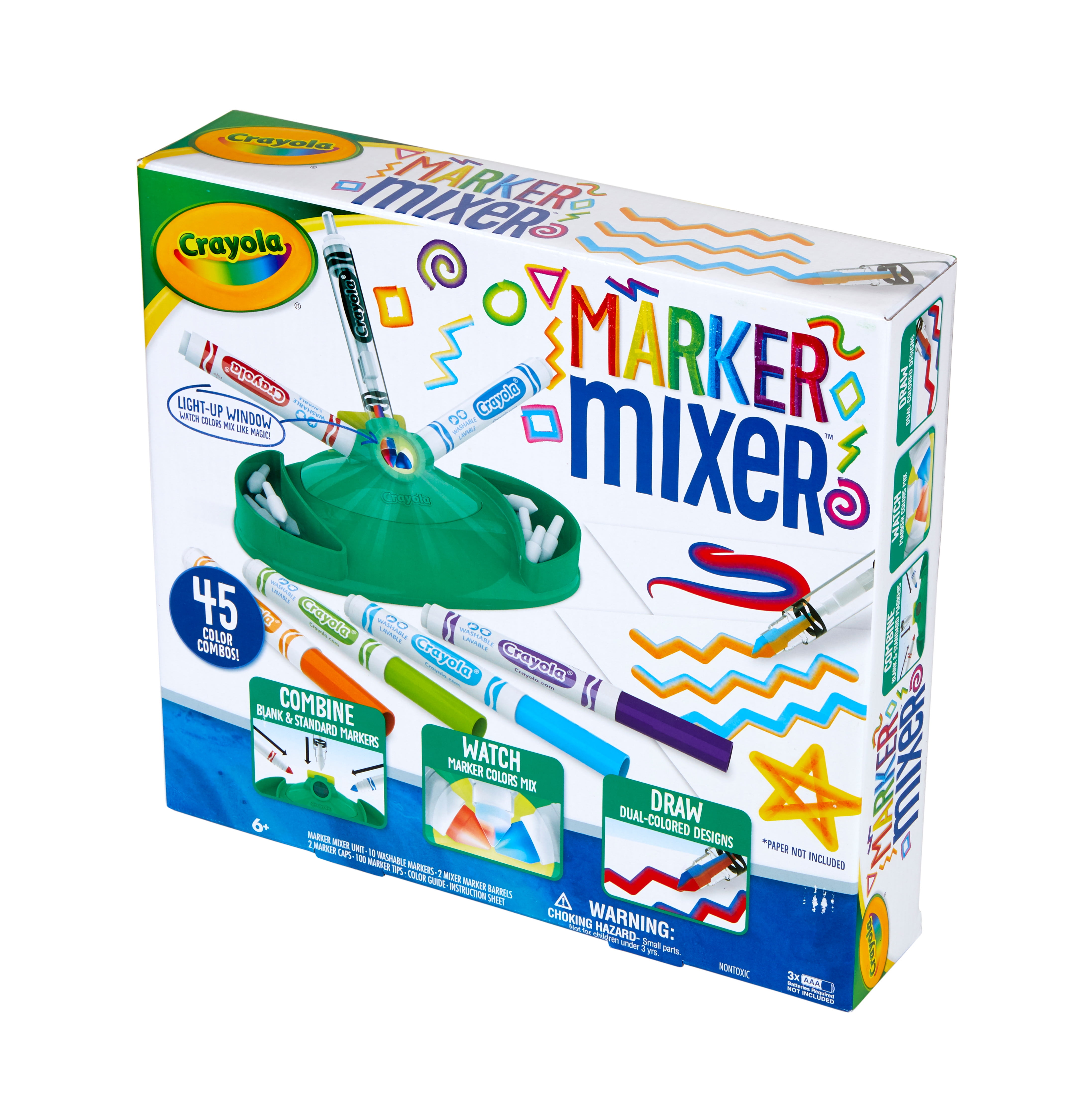 Crayola Marker Mixer Art Kit, Beginner Child, over 50 Pieces 