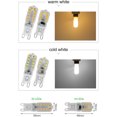 thumbnail image 2 of G9 3W 5W 7W Dimmable LED Light Silicone Crystal Halogen Corn Bulb Lamp 110V 220V, 2 of 7