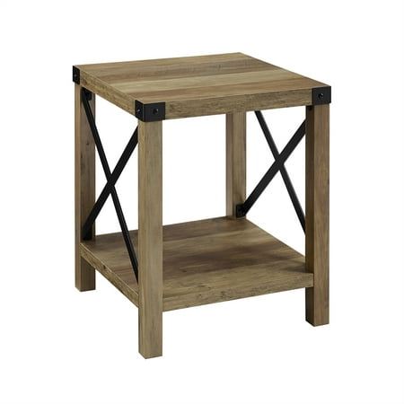 Mainstays Conrad Side Table With Shelf Brickseek