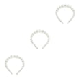 thumbnail image 3 of Minnieouse Exquisita perla Diadema Ajustable Resistente al desgaste Universal Chic Accesorios para el peinado del cabello Regalos para el día de San Type1 NO1 Minnieouse CBP232405, 3 of 6