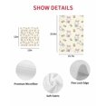 thumbnail image 7 of Easter Bunny Kitchen Dish Towels for Drying Dishes Set of 4, Eggs Lovely Rabbits Spring Tulips Floral Yellow Waffle Weave Microfiber Hand Tea Bathroom Towels Quick Dry & Absorbent Towel 15.7x23.6, 7 of 7