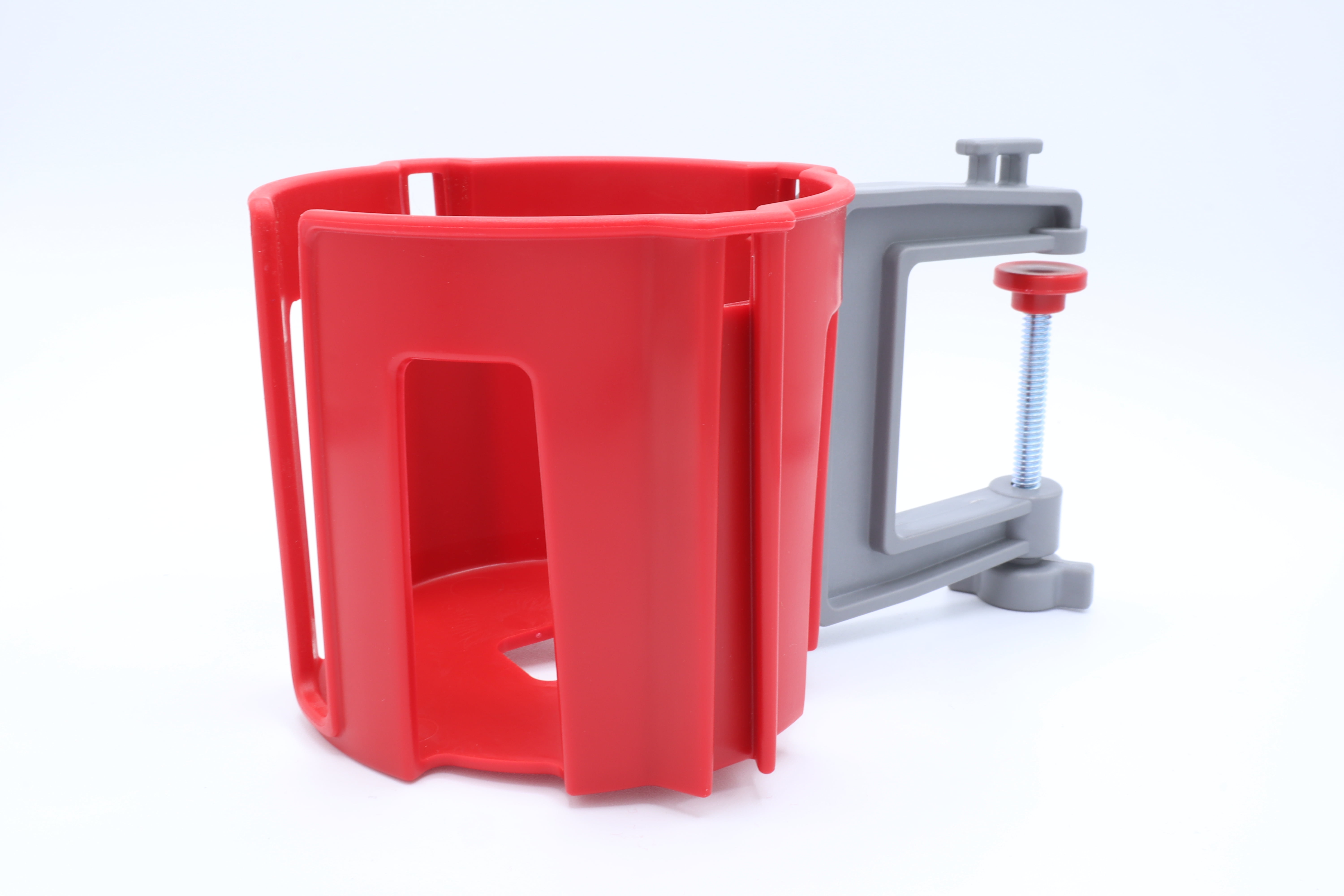 CupHolster The Best AntiSpill Cup Holder for Your Desk or Table Red