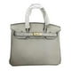 thumbnail image 2 of Ladies Women Leather Handbag Birkin First Layer Cowhide Leather Tote Bag Commuter Crossbody Kelly Handbag zhangyuxiang LED, 2 of 2