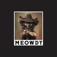 thumbnail image 7 of Cowboy Cat Meowdy Crew Neck Short Sleeve Women's Black T-shirt-XL, 7 of 7
