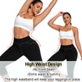 thumbnail image 3 of KEFIRLILY Women's High Waist Capri Leggings with Hidden Scrunch Butt Lifting, Stretchy Yoga Pants with Flap Pockets, Tummy Control Crop Leggings for Workout & Daily Wear, 3 of 5