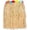 Deluxe Grass Skirt W/Flower, variant on PMU Hawaiian Luau Assorted Drink Hula Skirts 3.5 Inch Party Decoration and Tableware Accessory (4/pkg)Pkg/1