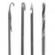thumbnail image 5 of With Non-Slip Handle Carp Lure Needle Stainless Steel 4Pcs Fishing Rigging Needle for Lures Bait ANGGREK Otros, 5 of 8