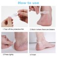 thumbnail image 4 of 15 Morceaux de Plâtres Blister Hydrocolloïde Invisible Coussin de Protection des Pieds Autocollants Gel Talon Adhésif Pédicure Patch Pads, 4 of 9