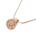 thumbnail image 3 of Yoursfs Round Crystal Necklace Women Unique Gold Plated Jewelry Party Gifts, 3 of 5