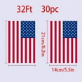 coappsuiop 4th of july decorations home decor american flag set