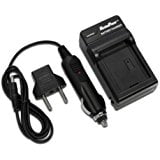 - Maximal Power FC500 PAN DMW_BCN10 Wall_Car_USB Camera Battery Charger (Black)