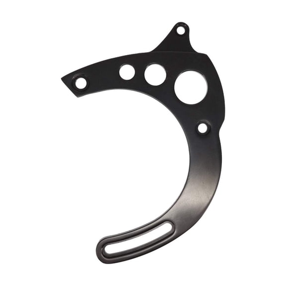 Mid-Mount Alternator Bracket for Ford Big Block - Black