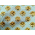 thumbnail image 4 of oneOone Organic Cotton Voile Fabric Floral Block Printed Fabric 1 Yard 42 Inch Wide, 4 of 4