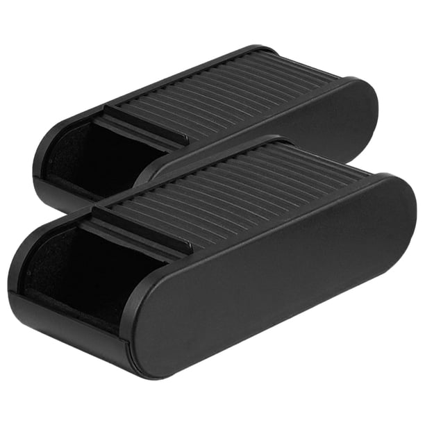 Soporte para monedas para salpicadero de coche, caja de almacenamiento de monedas para gafas de sol, organizador de tablero para cambio de vehículo, accesorios de almacenamiento Interior, 2 uds.