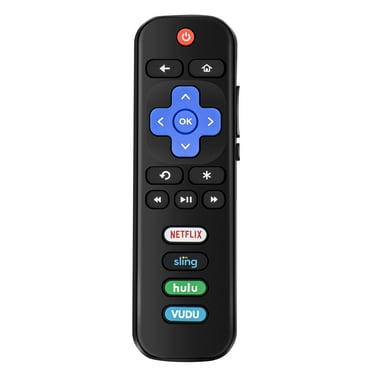 Replacement Remote Control for Roku TVs, Compatible for TCL Roku/Hisense Roku/Sharp Roku/Onn Roku/Insignia Roku, Not for Roku Stick and Box