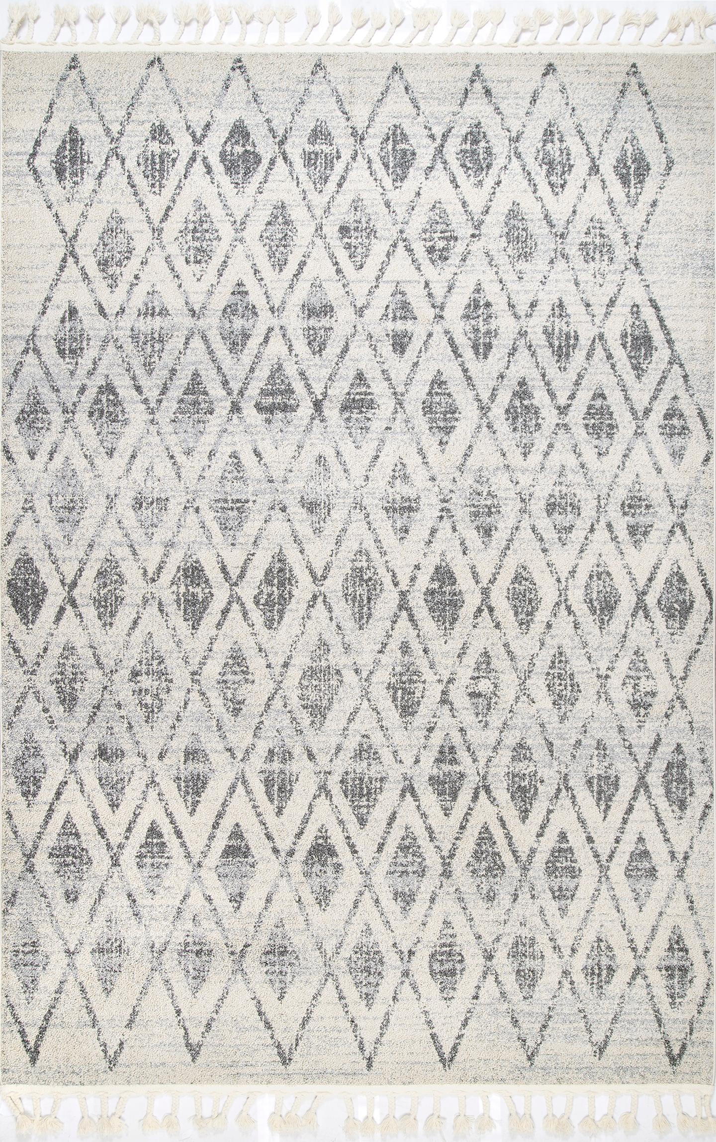 nuLOOM Daphne Diamond Indoor/Outdoor Area Rug, 6' 7" x 9', Beige