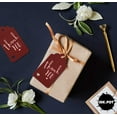 thumbnail image 4 of Inkdotpot Pack Of 50 ThankYou Bridal Shower-Baby Shower-Retirement-Wedding-Birthday Favor Paper Tags Craft Real Rose Gold Foil Hang Tags, 4 of 6