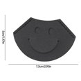 thumbnail image 3 of 6Pcs Leather Corner Page Book Mark Smiling Face Corner Bookmarks Book Page Protectors for Book Lover Students Adult White, 3 of 4