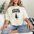 thumbnail image 2 of Funny Cat Made From Scratch, Ivory Comfort Colors T-Shirt, Small, 2 of 3