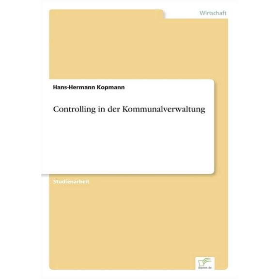 Controlling in der Kommunalverwaltung, (Paperback)