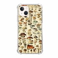 thumbnail image 1 of Mushroom Illustration Case for iPhone 13 Mini,Aesthetic Art Design Pattern Soft TPU Bumper Case Cover, 1 of 5