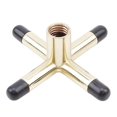 thumbnail image 2 of Hot Metal Copper Plating Stick Durable Anti-slip Billiards Snooker Pool Cue Rest Bridge Head Holder Pool Cue Accessory 6 Styles Afortunado Sencillez, 2 of 5