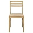 thumbnail image 3 of Bowery Hill 3-Piece Transitional Wood Dining Set with Drop Leaf in Natural, 3 of 20