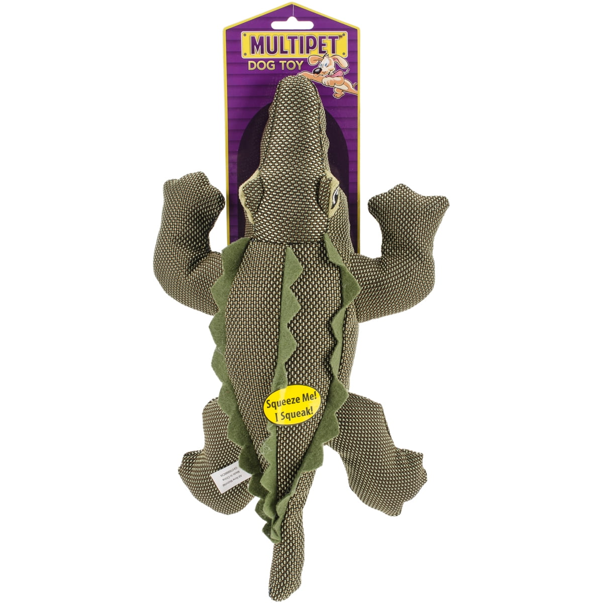 alligator squeaky toy