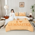 thumbnail image 4 of Castle Fairy Teens Gymnastics Girl 2pcs Bedding Comforter Set,Sparkling Sequin Twin Comforter Sets,Dance Theme Breathable Bedding Set,Luxury Bedroom Decor, 4 of 8