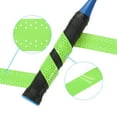 thumbnail image 3 of Uxcell 43.3" Non-Slip PU Tennis Racket Overgrip Tape Wraps with Hole Sky Blue Orange Fluorescent Yellow, 3 of 6