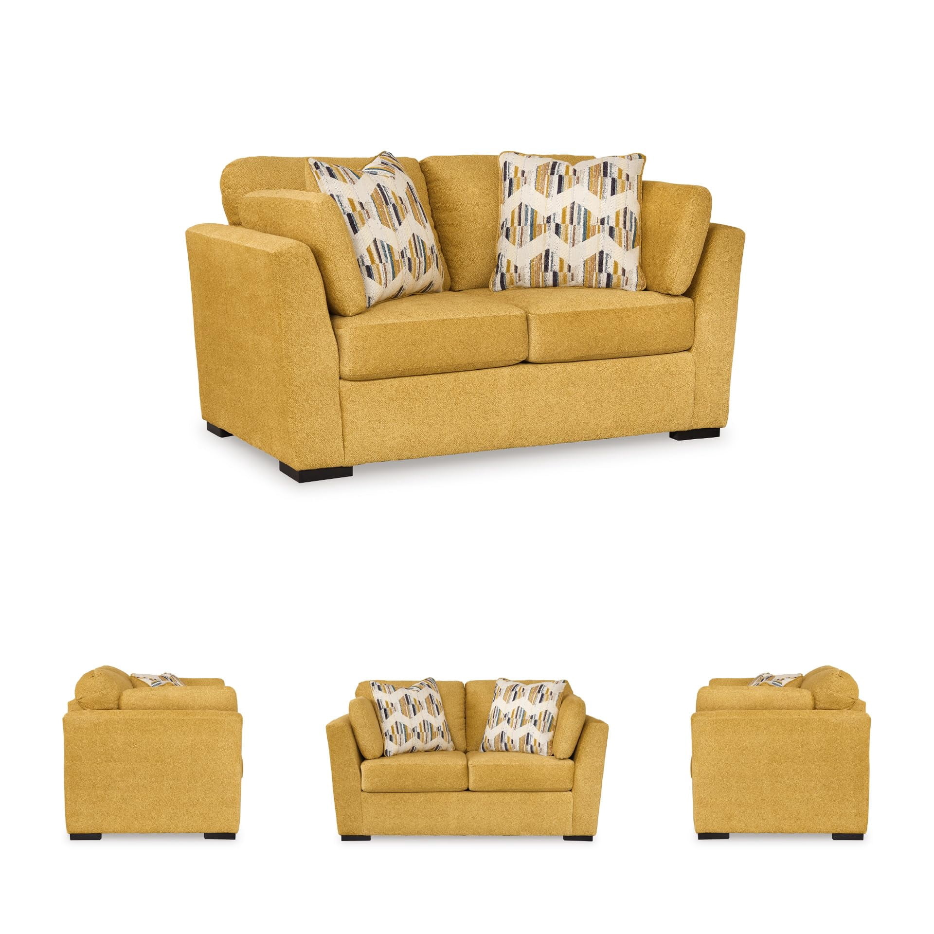 Signature Design by Ashley Keerwick Yellow Loveseat
