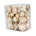 thumbnail image 2 of 40x Adornos de bolas de Navidad Adornos navideños Bolas de de Navidad de 1,57 pulgadas, 2,36 pulgadas para suministros de fiesta Centro de mesa Champán, 2 of 9