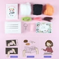 thumbnail image 4 of Sello de fieltro de lana de panda, material de bricolaje, bolsa, colgante hecho a mano, decoración, sello, muestra de sellos, muñeca, 4 of 6