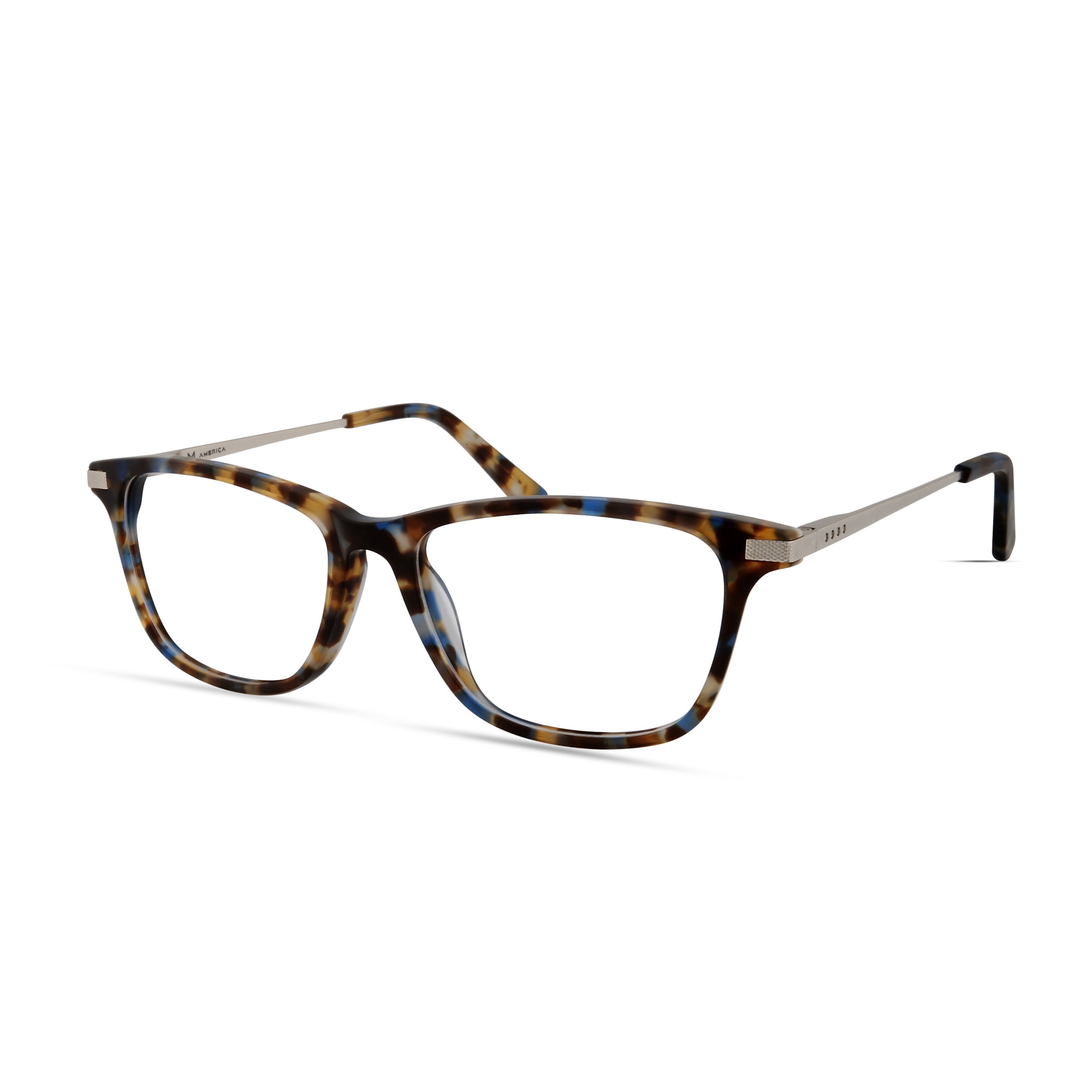 M America Women's Rx'able Square Plastic Eyeglasses, 51-16-140, MU213FBLTTG51, Black Tort, 1 pair