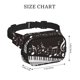 thumbnail image 4 of Easygdp Piano Keys With Musical Notes Fanny Packs para Mujeres y Hombres, Bolsa de Cinturón, Bolsos de Cruz para Trabajo/Correr/Senderismo, 4 of 9