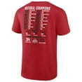 Men's Fanatics Scarlet Ohio State Buckeyes College Football Playoff